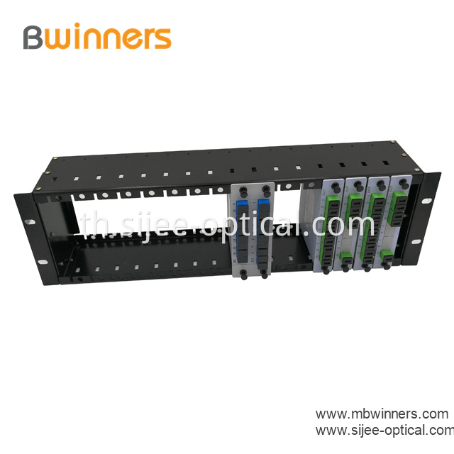 Insertion Type Rack Mount Plc Splitter